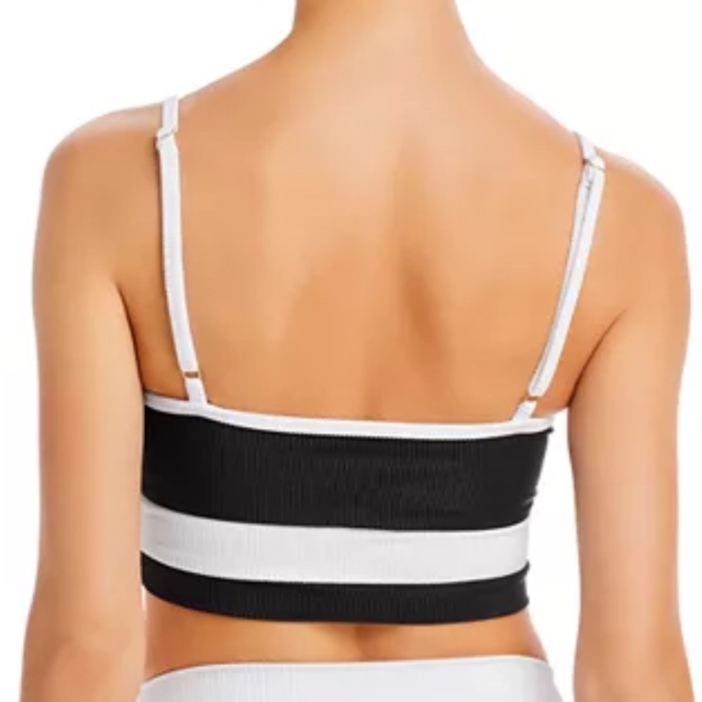 Beach Riot Eva Colorblock Rib Bikini Top - Picture 2 of 7